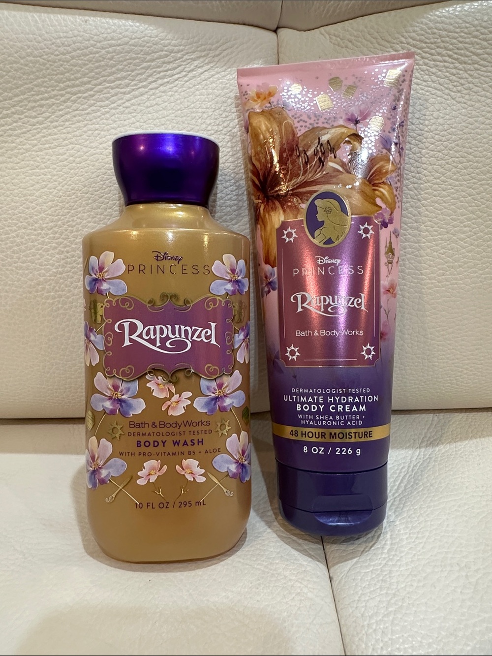 Bath & Body Works Disney Princess Rapunzel 2 Pieces Body Care Set
